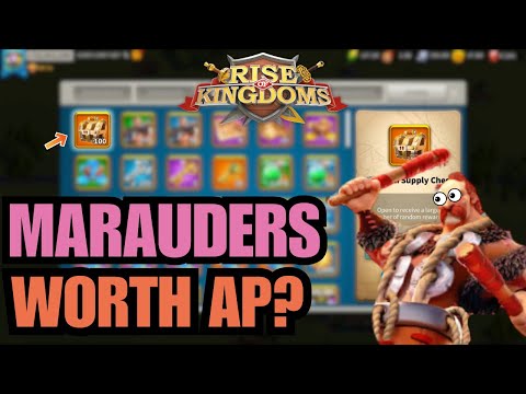 The TRUTH ABOUT Marauders! Should you grind them? [100 chests] Rise of kingdoms