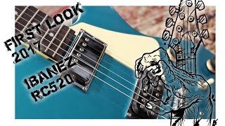 Video thumbnail for First look Ibanez RC520 NAMM 2017 by Paul Glover