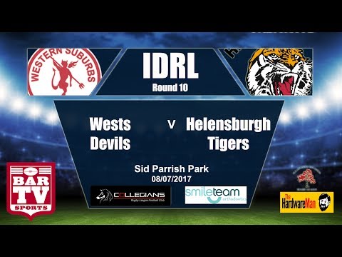 2017 IDRL Round 10 Full Match Replay -Wests Devils Vs Helensburgh Tigers