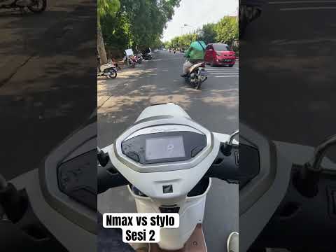 Nmax vs Stylo tes 2 #nmax #stylo160 #dragrace #bali