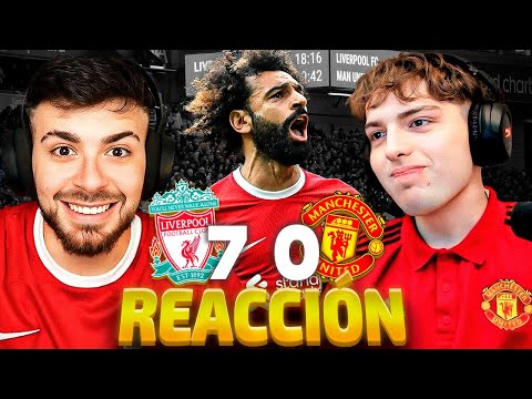 LA COBRA Y DAVOO XENEIZE REACCIONAN A LA PALIZA HISTÓRICA DEL LIVERPOOL 7-0 AL MANCHESTER UNITED