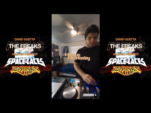 (LIVE Version) David Guetta x Marten Hørger V SPACE LACES - The Freaks VS Dominate (Just S Mashup)