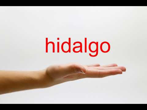 How to Pronounce hidalgo - American English