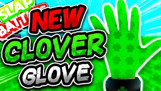 New CLOVER Glove🍀 & ENGINEER MASTERY🧤 - Slap Battles Roblox (⚠Hiccup Warning⚠)