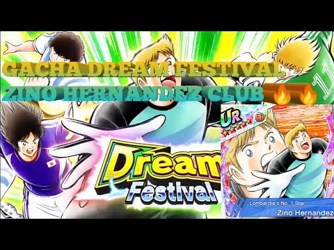 Gacha Dream Festival Zino Hernandez Club 🔥 | GACHA | Captain Tsubasa Dream Team