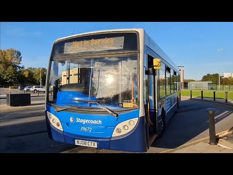 Duplicate Run: Route 1 | NJ08CTX/39672 - Stagecoach North East: MAN 14.240LF/ADL Enviro 200