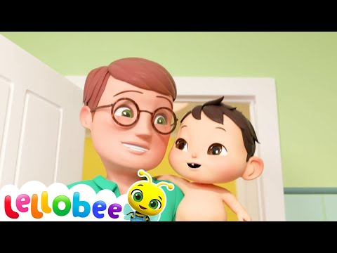 Baby Bath Song | Stem Learning Videos | Lellobee -   Nursery Rhymes for Kids