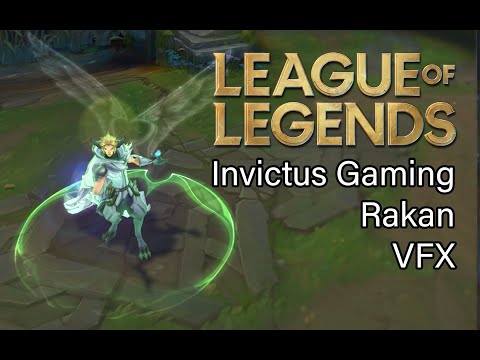 Invictus Gaming Rakan skin visual effects