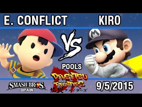 Densetsu Fighters - Eternal Conflict (Ness) VS. Kiro (Mario) SSB4 Singles Pools