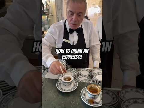 How to drink an espresso ☕️