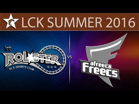 [LoL VODs] KT vs AFS Game 2 | LCK Summer 2016 (10.06.2016) - KT Rolster vs Afreeca Freecs