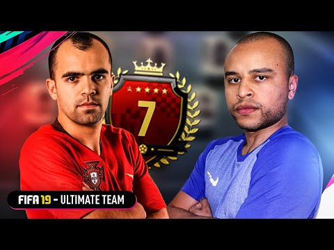 JOGUEI CONTRA O Nº7 DO MUNDO NA ESTRÉIA DA NOVA SÉRIE - VERSUS PRO COM TUGA810 - FIFA 19 UT