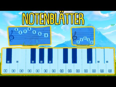 fortnite finde das notenblatt in pleasent park retail row woche 6 herausforderung - finde das notenblatt in pleasant park fortnite