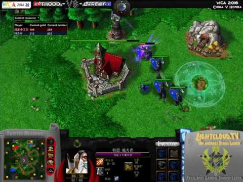 TH000 (H) VS Lawliet (NE) - WC3 - WCA China V Korea