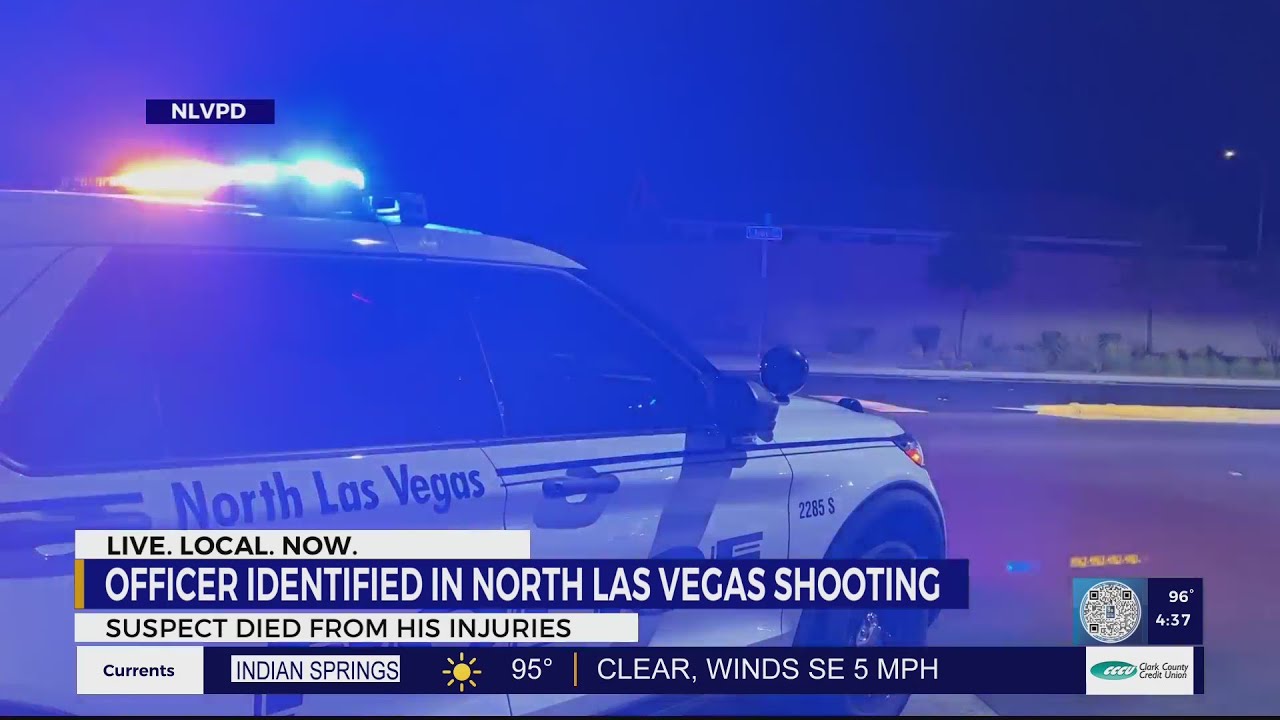 Officer identified in North Las Vegas shooting