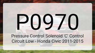 Meaning of OBD p0970