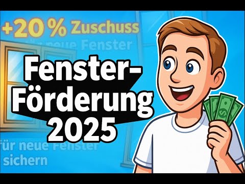 20% subsidy for new windows: This is how BAFA funding works!