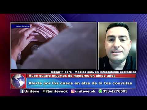 Alerta por los casos en alza de la tos convulsa