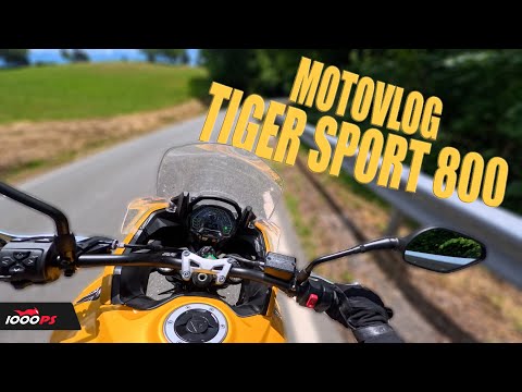Triumph Tiger Sport 800 im Vlog-Test: So fährt sie sich in Amelies Augen!