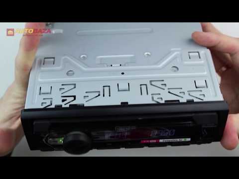 Automagnetola Pioneer, DEH-S120UBG CD RDS magnetola su USB, Aux įėjimu, FLAC video