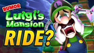 RUMOR: LUIGI'S MANSION, Zelda, & Pokémon Rides All Coming to Super Nintendo World!? - Let's Discuss