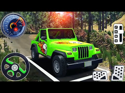 Xtreme Off-road Jeep Adventure - SUV 4x4 Hilly Driving Simulation - Android GamePlay
