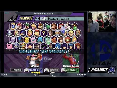 March 2018 Smash Jam Project M: Stami(Wario) vs. Rockmix(Captain Falcon)