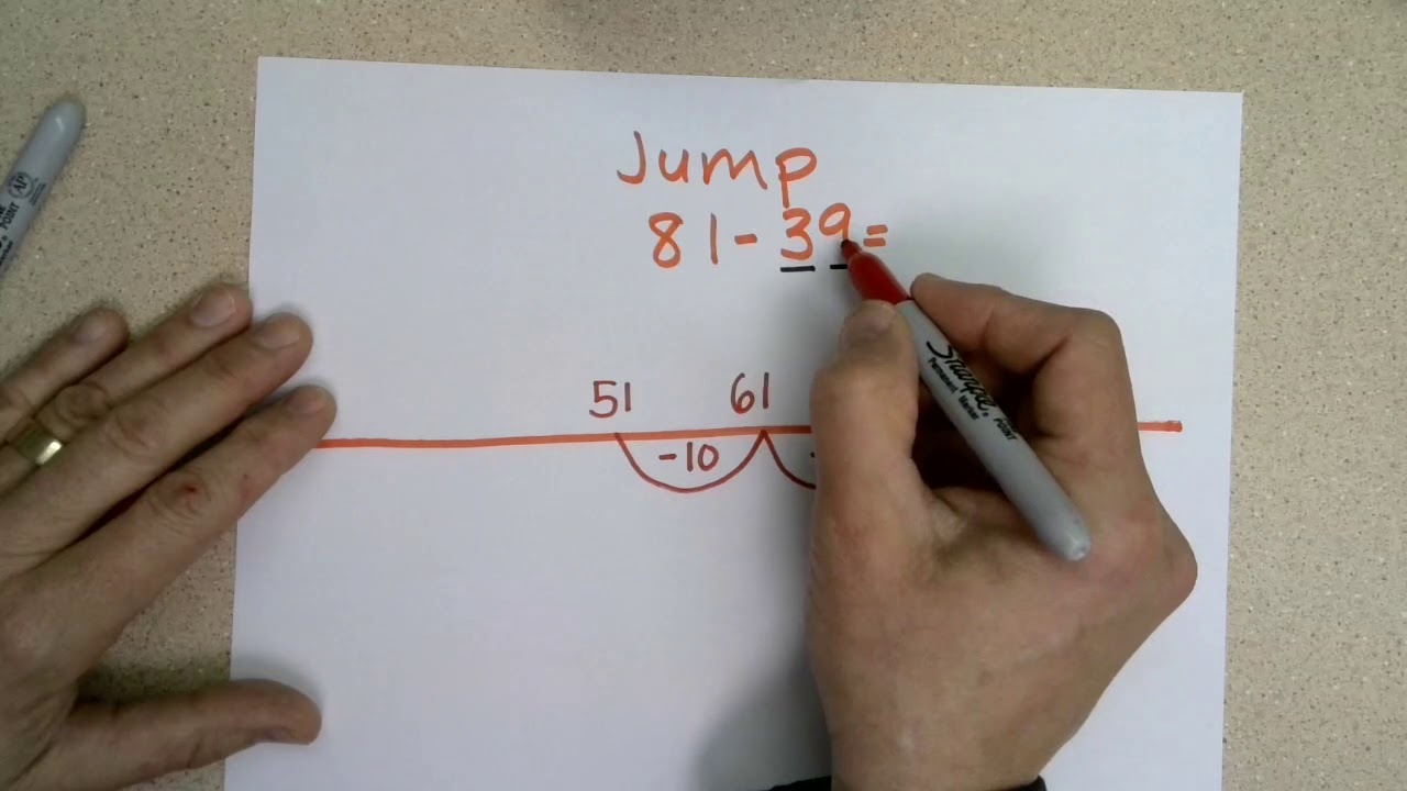 Jump Strategy - Subtraction