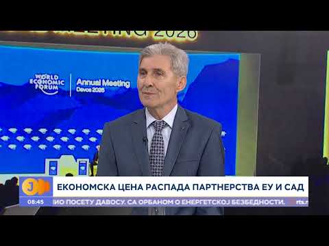 Lekcije iz Davosa  I RTS Jutarnji program