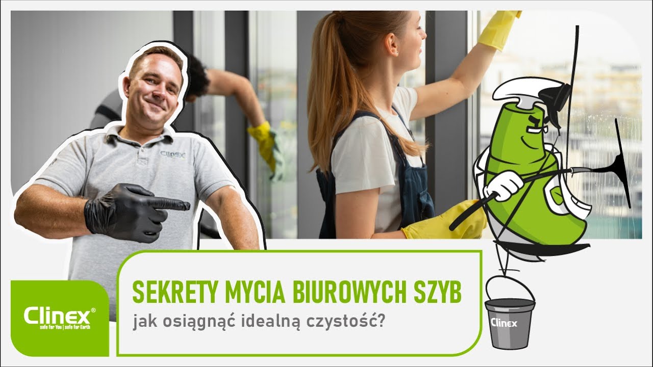 Sekrety mycia biurowych szyb – jak osiągnąć idealną czystość?