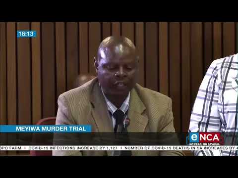 Meyiwa Murder Trial There was no blood on the floor Officer