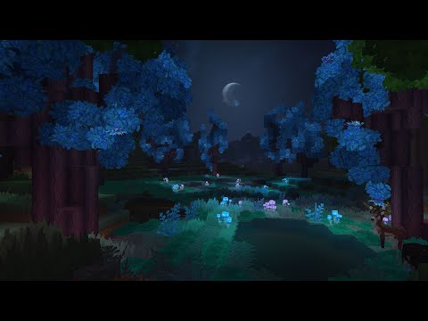 Full Minecraft Soundtrack/ nostalgic music with rain to sleep, study, relax, work, reflect, meditate