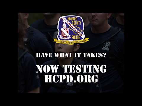 Howard County Police Fitness Test for Recruits