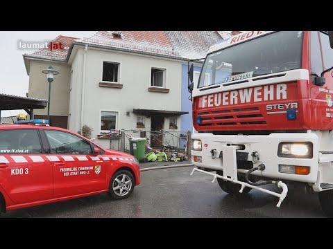 Tödliches Brandereignis in einem Reihenhaus in Ried im Innkreis