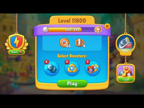 Mobile relaxing game: FishDom Levels 💖11800💖 11801🏆*10 mins Gaming...@FishgamesFishDom24