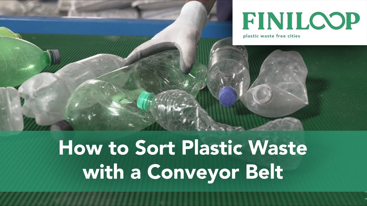How To Sort Plastic Waste With A Conveyor Belt