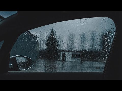 Araba İçinde Gök Gürültülü Yağmur Sesi