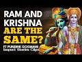 Pundrik Goswami On Why Lord Ram And Lord Krishna Are The Same Impactstories Pundrikji