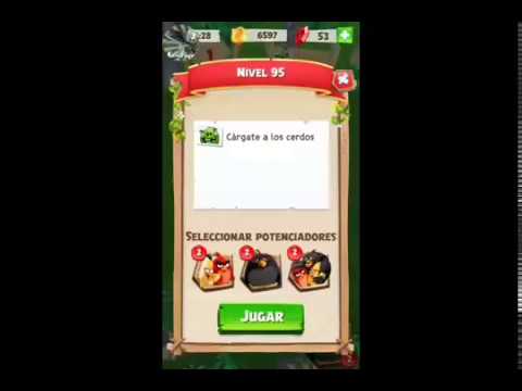 Angry birds match level 95