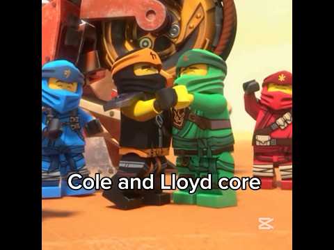 Cole and Lloyd core #legoninjago #ninjagoedit #lego #legoseries #legotheme #ninjagolego #ninjago