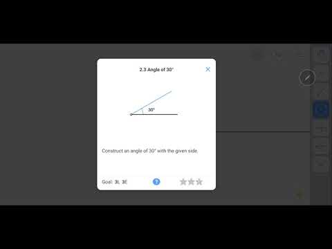 Euclidea | β | Beta 2.3 | 3 Stars Walkthrough