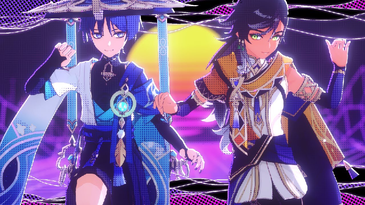 【MMD Genshin Impact】 MIRROR 【Sethos & Scaramouche】