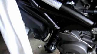 DIY: Ducati Monster 696 Frame Sliders