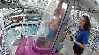 Cyclone Water Slide at West Edmonton Mall