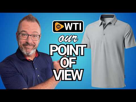 Men's Golf Polo Shirts Dry Fit Moisture Wicking Performance Short Sleeve | Regular Fit - WTI product video review