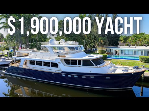 $1,900,000 Long Range Explorer Yacht Tour | Marlow 78E Yacht Walkthrough