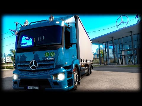 ETS2 1.38 | Mercedes-Benz Antos | MOD!