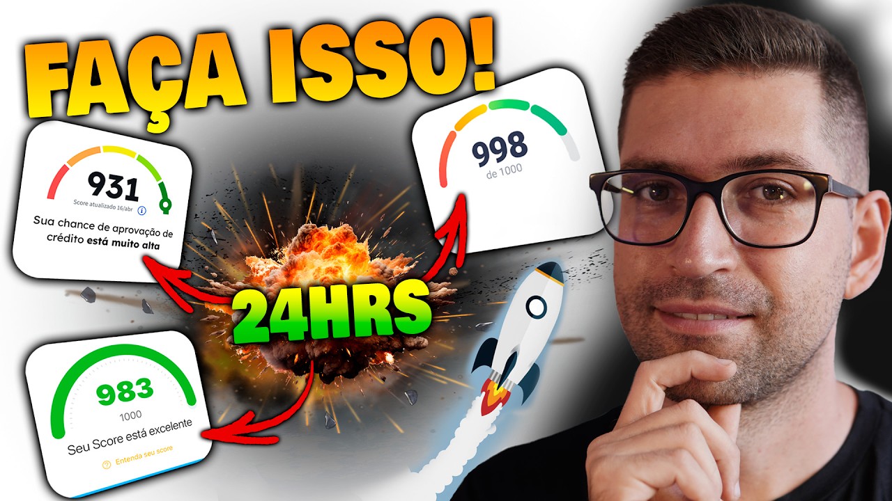 Novo Método🍀 Como Aumentar o Score do CPF muito RÁPIDO E GRÁTIS 🔥