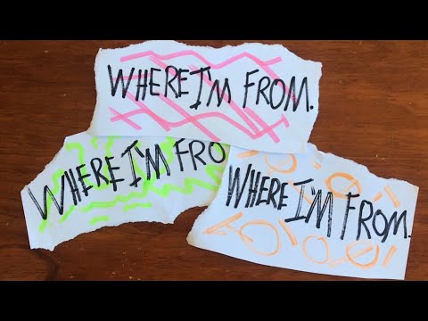 BCM115 Moving Image Project - Where I’m From