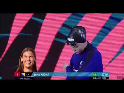 Lana Pudar finale 100m delfin